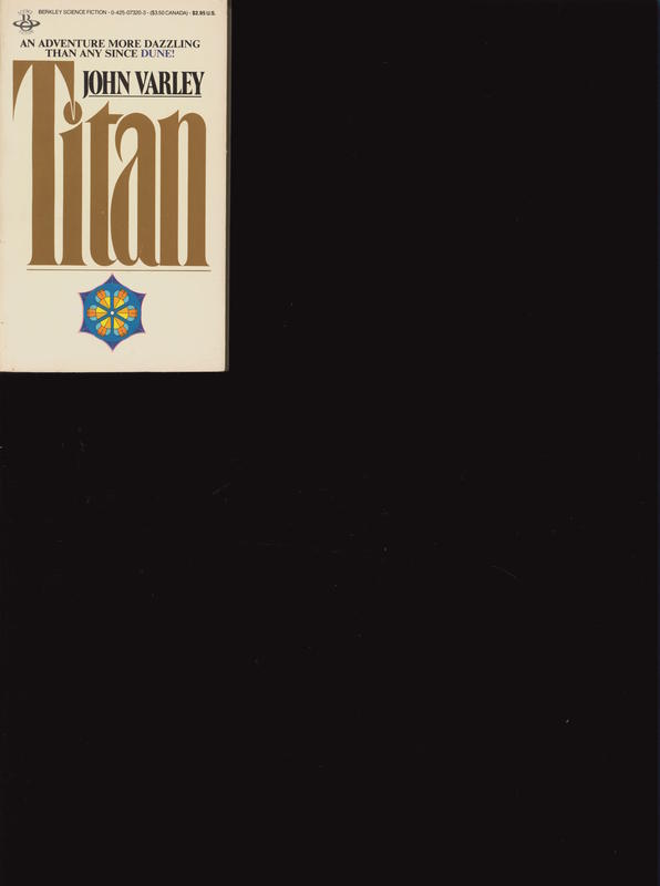 Titan / John Varley ; illustrated by Freff cover