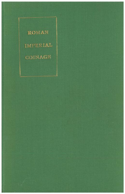 The Roman Imperial coinage : volume I : Augustus to Vitellius cover