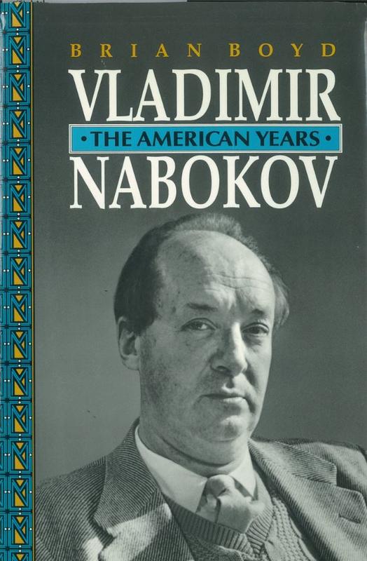 Vladimir Nabokov : the American years / Brian Boyd cover