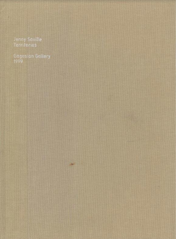 Jenny Saville : territories cover