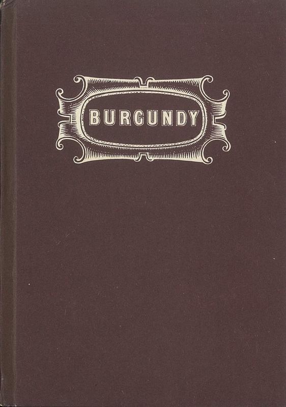 Burgundy / edited by André L. Simon cover