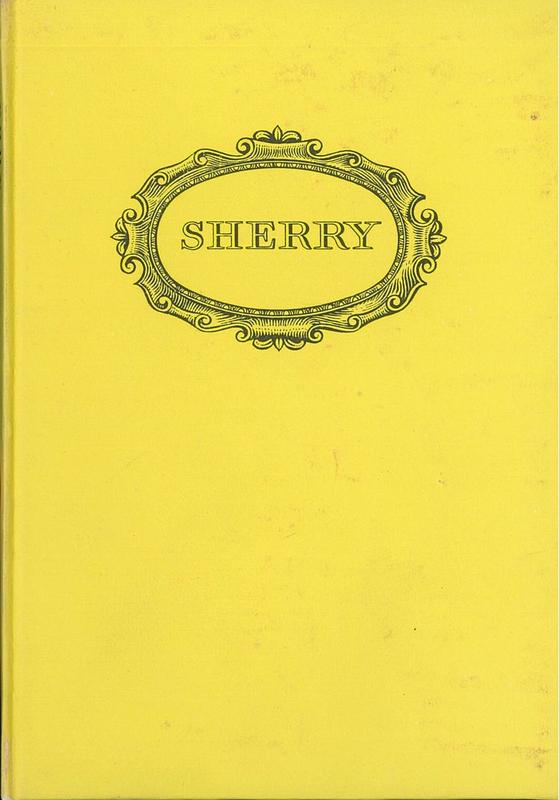 Sherry / edited by André L. Simon cover