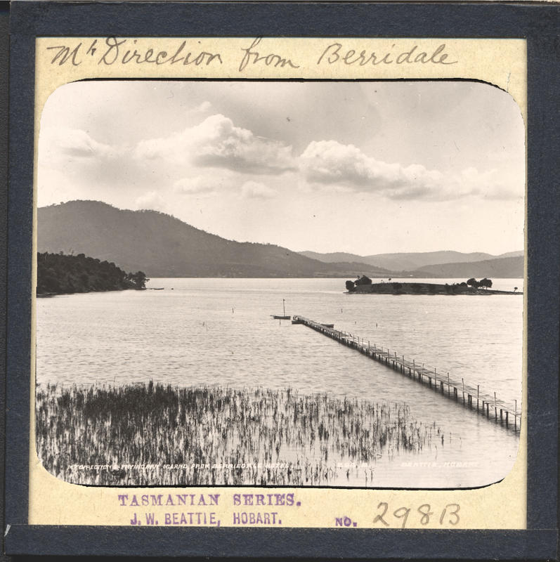 Mt Direction from Berridale, Tasmanian series. No. 298B / J. W. Beattie cover