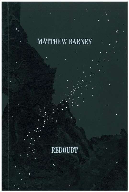 Matthew Barney : Redoubt / [with an introduction by Pamela Franks ; and essays by Elisabeth Hodermarsky and six others] cover
