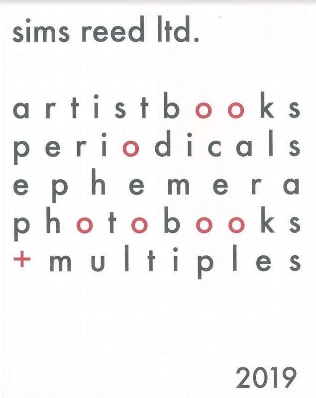 Artist books, periodicals, ephemera, photobooks + multiples / Sims Reed Ltd. cover