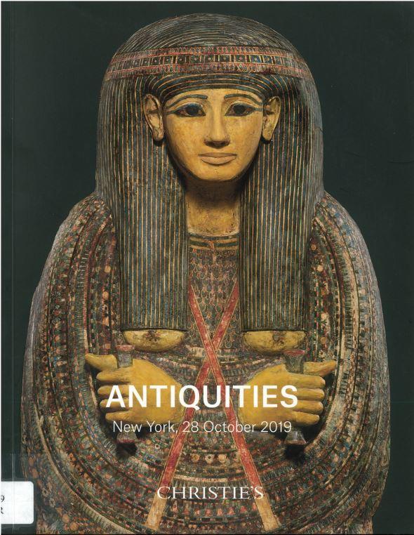 Antiquities : auction, Monday 28 October 2019 / Christie's cover