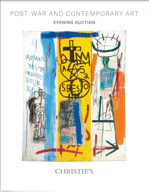 Post-war and contemporary art evening auction : Friday 4 October 2019 / Christie's cover