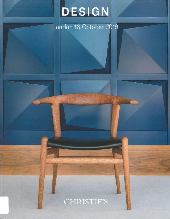 Design : auction, Wednesday 16 October 2019 / Christie's cover