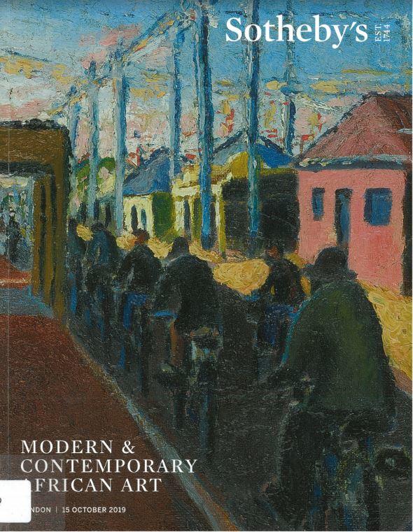 Modern and contemporary African art : auction in London, 15 October 2019 / Sotheby's cover