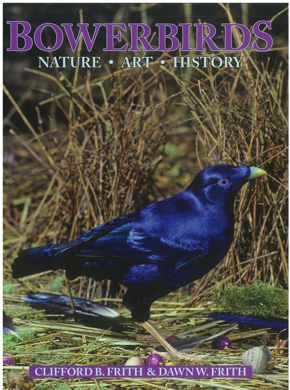 Bowerbirds : nature, art and history / Clifford B. Frith & Dawn W. Frith ; photography by Clifford B. Frith cover