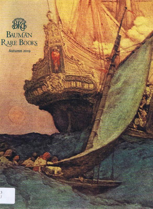 Bauman Rare Books : Autumn 2019 cover