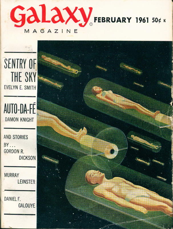 Galaxy science fiction magazine cover