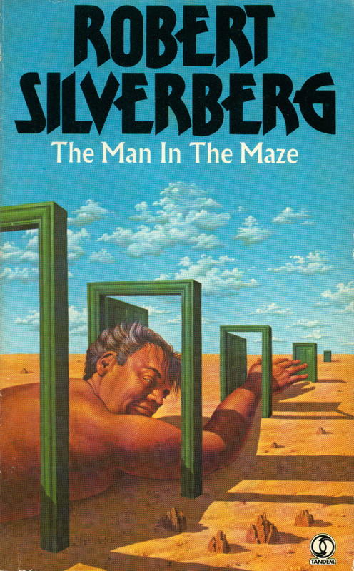 The man in the maze / Robert Silverberg cover