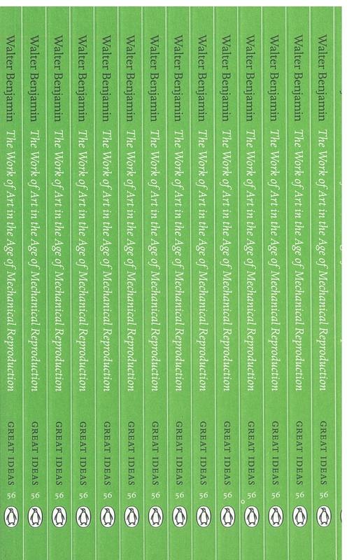 The work of art in the age of mechanical reproduction / Walter Benjamin ; translated by J. A. Underwood cover