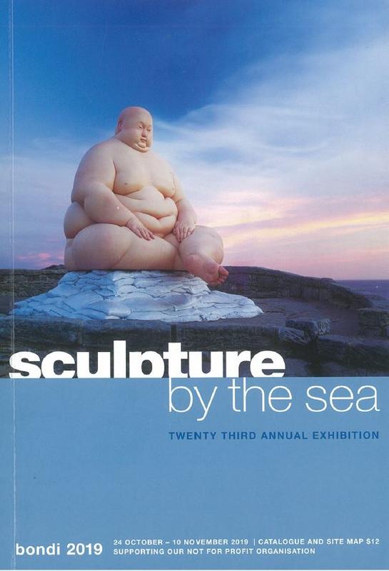 Sculpture by the sea : twenty third annual exhibition : Bondi, 2019 24 October-10 November : catalogue and site map cover