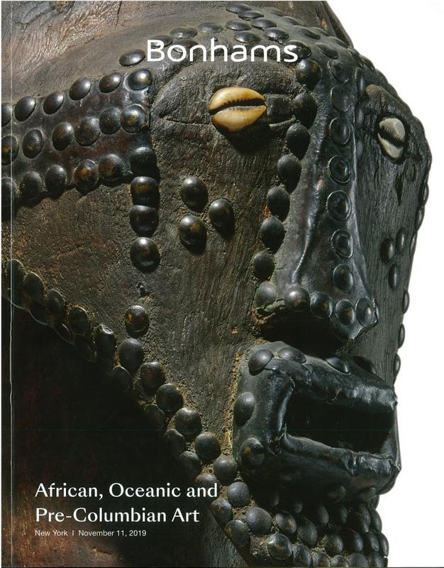 African, Oceanic and Pre-Columbian art : New York, Monday November 11, 2019 / Bonhams cover