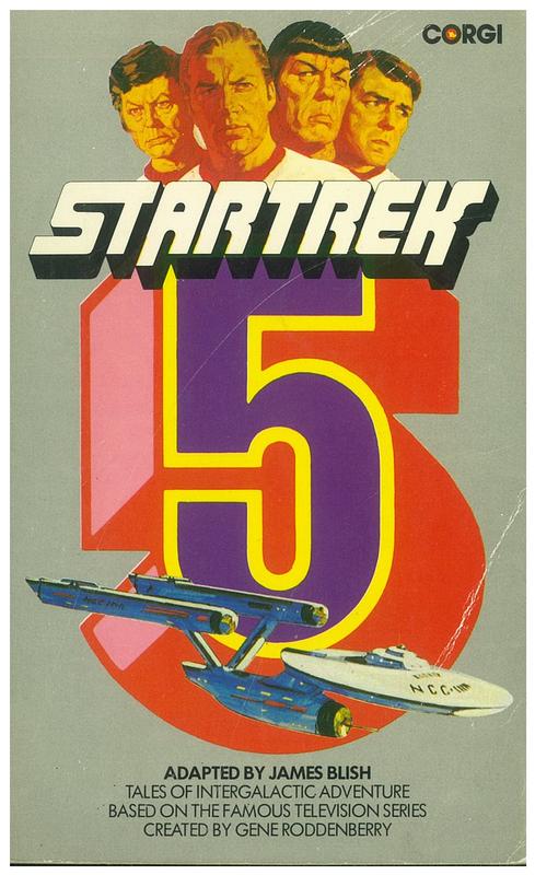 Star Trek 5 / adapted by James Blish cover