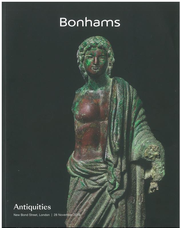 Antiquities : New Bond Street, London, Thursday 28 November 2019 / Bonhams cover