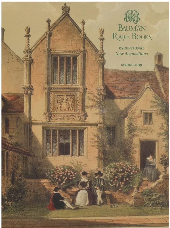 Bauman Rare Books : exceptional new acquisitions Spring 2019 / Bauman Rare Books cover
