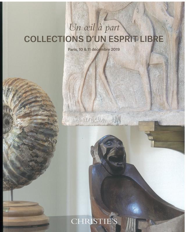 Collections d'un esprit libre : 10 & 11 Decembre 2019 / Christie's cover