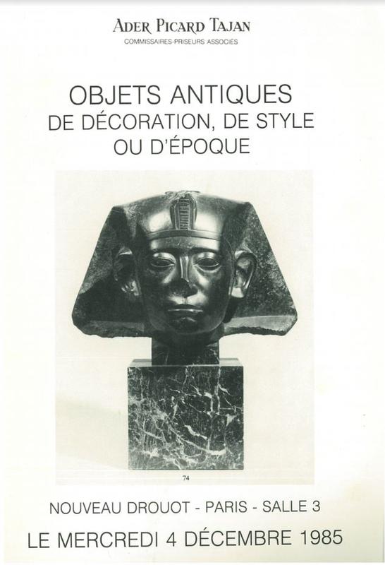 Objets antiques de décoration, de style ou d'epoque / Ader Picard Tajan cover