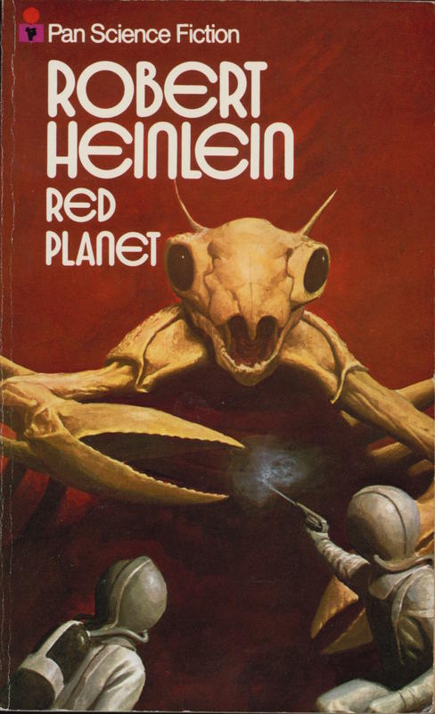 Red planet / Robert Heinlein cover