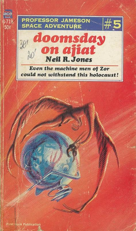 Doomsday on Ajiat / Neil R. Jones cover