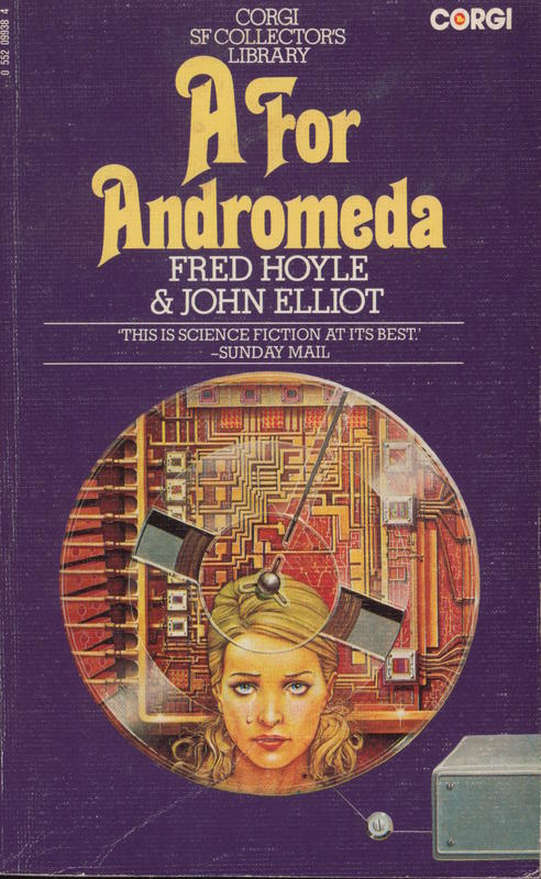 A for Andromeda / Fred Hoyle & John Elliot cover