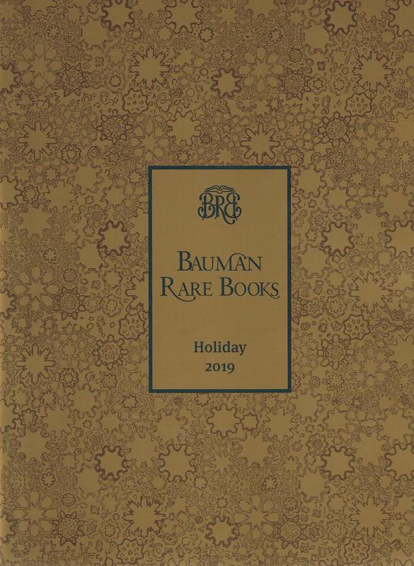 Bauman Rare Books : holiday 2019 cover