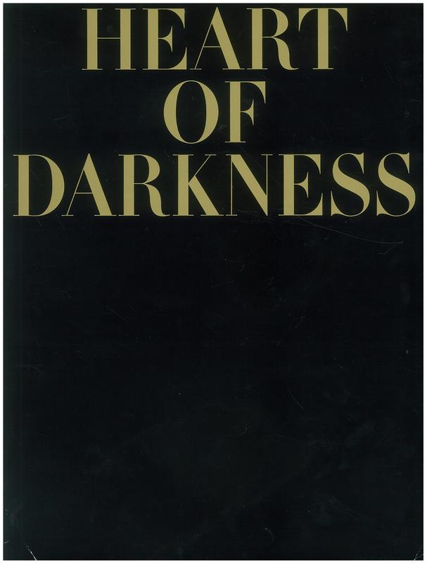 Heart of darkness / project by Fiona Banner ; words by Joseph Conrad ; photographs by Paolo Pellegrin cover