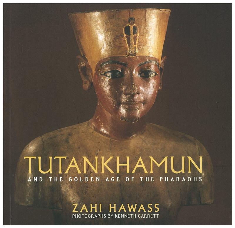 Tutankhamun and the golden age of the pharaohs: a souvenir book cover
