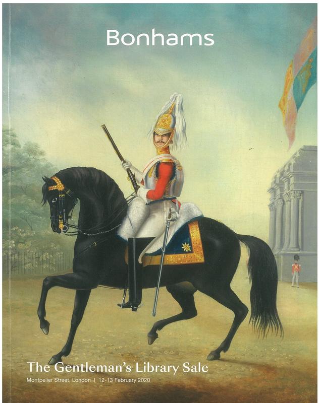 The gentleman's library sale : Montpelier Street, London, Wednesday 12-Thursday 13 February 2020 / Bonhams cover