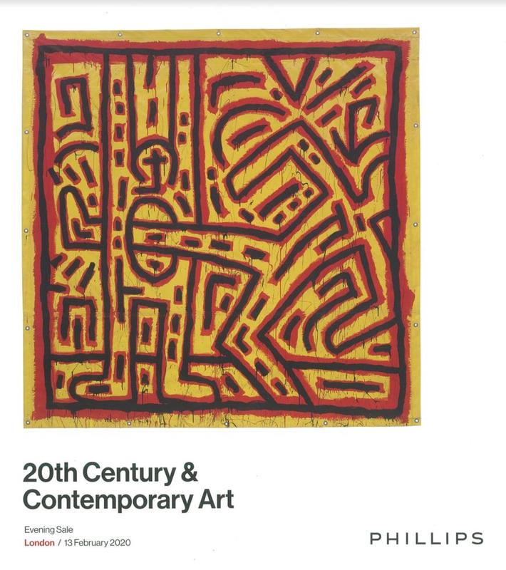 20th century & contemporary art evening sale : London, 13 February 2020 / Phillips cover