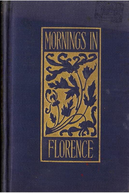 Mornings in Florence / John Ruskin cover