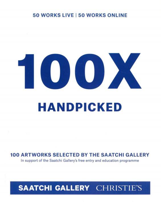 100x handpicked | 50 works live auction | 50 works online auction : selected by the Saatchi Gallery : Thursday 28 June 2018 / Saatchi Gallery, Christie's cover