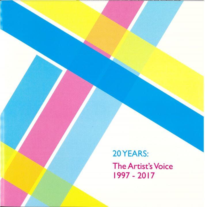 20 years : The Artist's Voice 1997-2017 cover