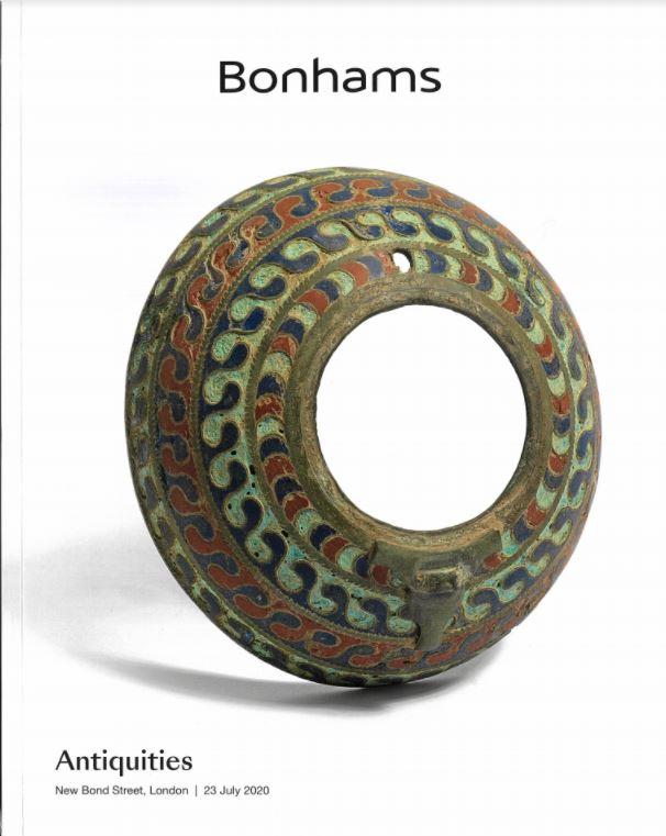 Antiquities : New Bond Street, London, Thursday 23 July 2020 / Bonhams cover