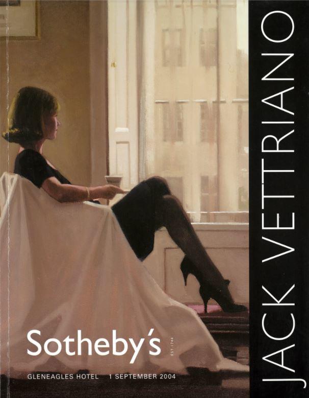Vettriano : Gleneagles Hotel, Wednesday 1 September 2004 / Sotheby's cover