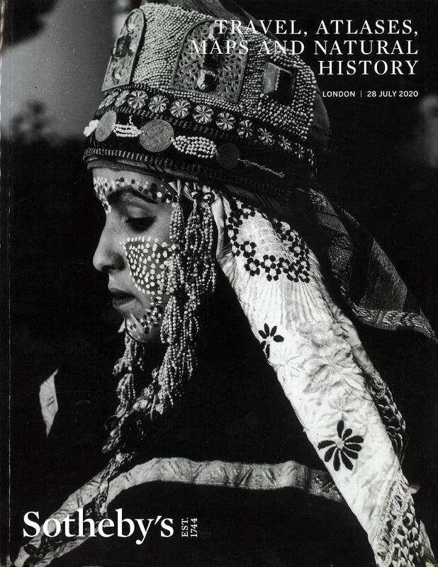 Travel, atlases, maps and natural history : auction in London, 28 July 2020 / Sotheby's cover