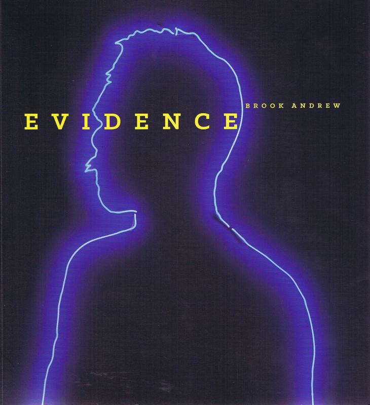 Evidence / Brook Andrew cover
