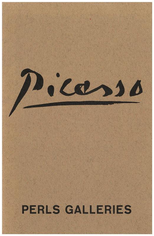 Pablo Picasso : highlights in retrospect / Perls Galleries cover
