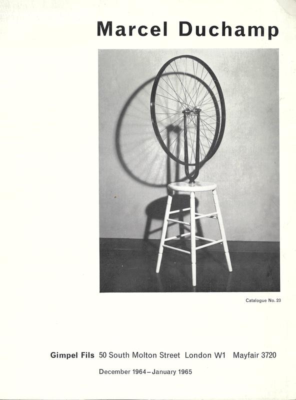 Marcel Duchamp / Gimpel Fils cover