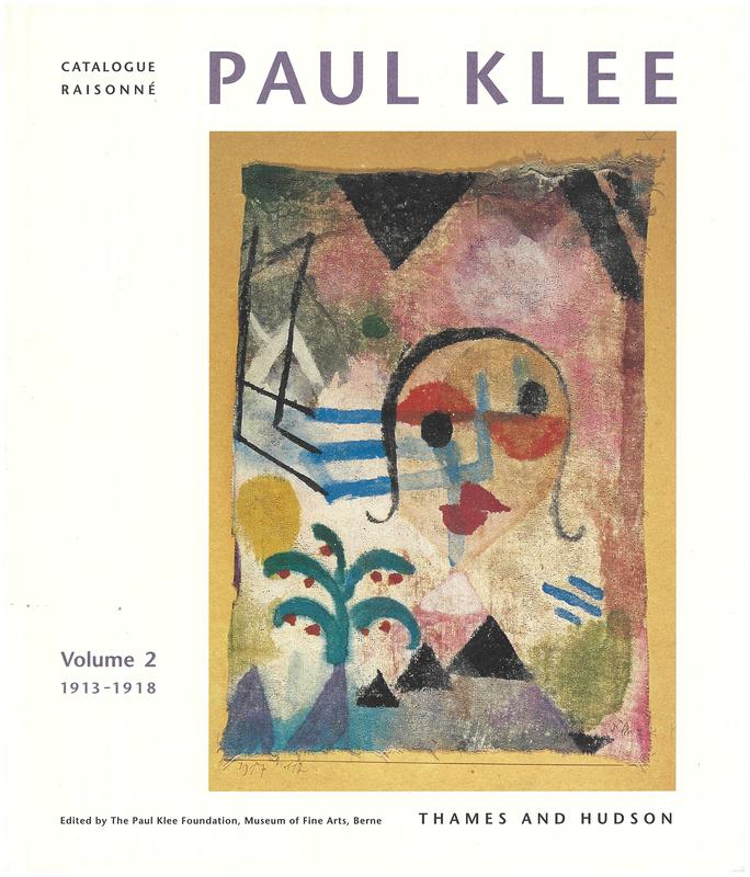 Paul Klee catalogue raisonne : volume 2, 1913-1918 / edited by the Paul Klee Foundation cover
