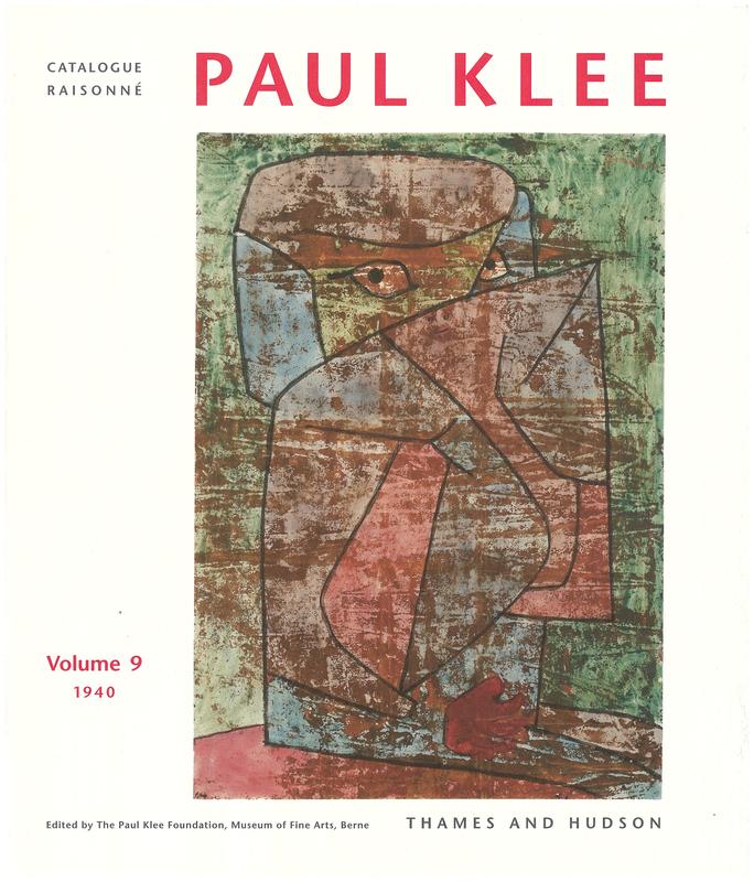 Paul Klee catalogue raisonne : volume 9, 1940 / edited by the Paul Klee Foundation cover