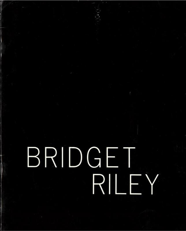 Bridget Riley / Sidney Janis Gallery cover