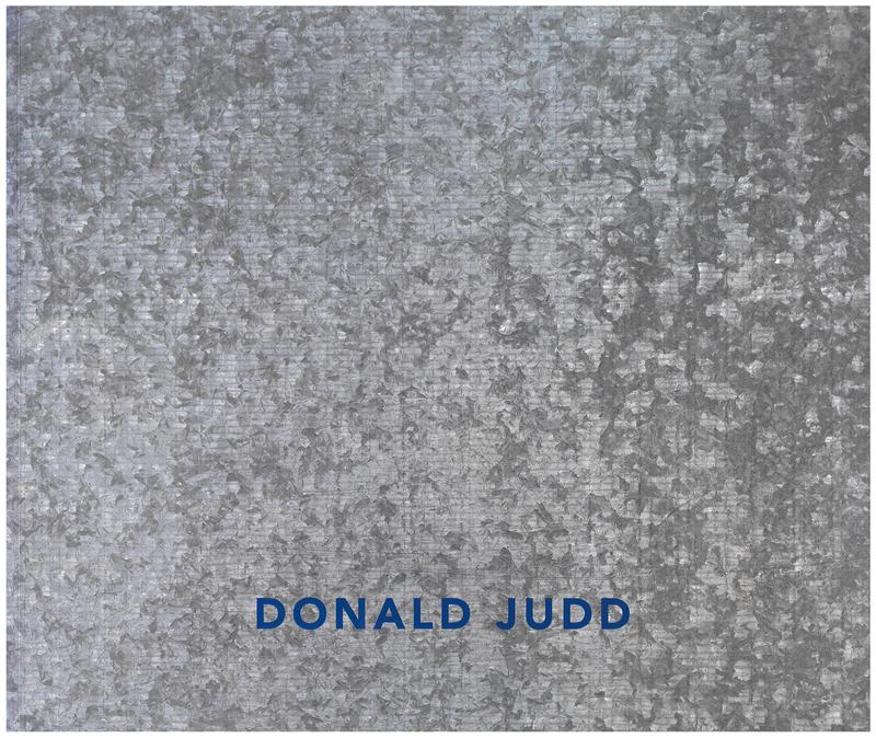 Donald Judd : early fabricated work cover