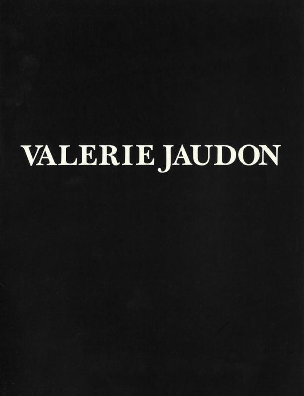 Valerie Jaudon : new paintings March 31 - April 23, 1988 / Sidney Janis Gallery cover