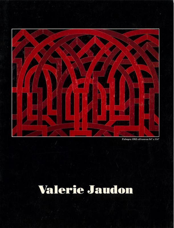 Valerie Jaudon : exhibition of recent paintings [April 7 thru April 30, 1983] / Sidney Janis Gallery cover