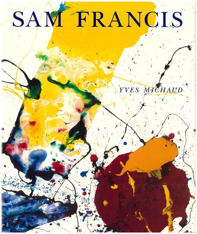 Sam Francis / Yves Michaud cover
