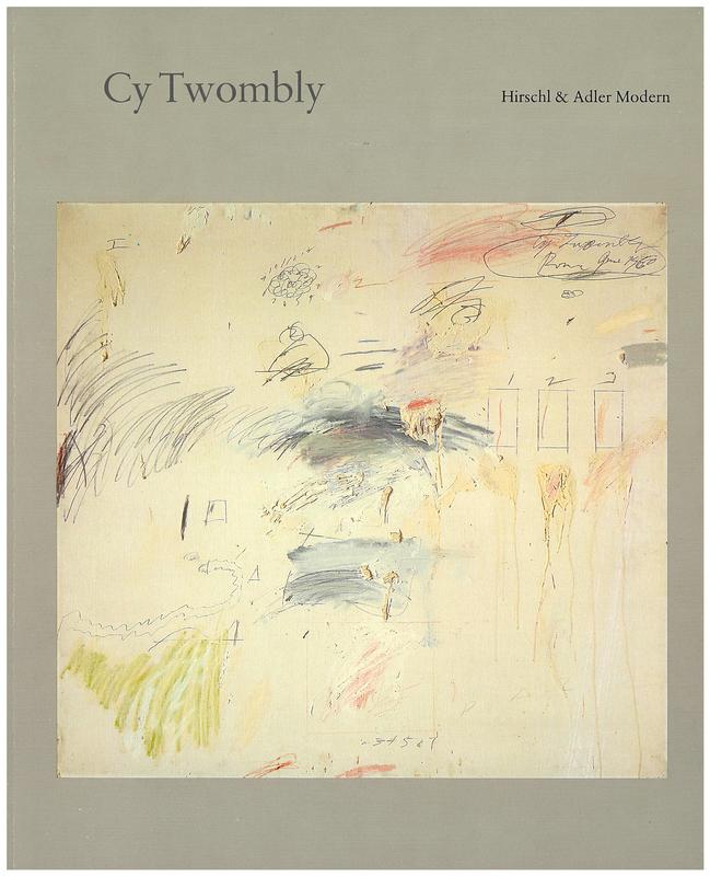 Cy Twombly : paintings and drawings 1952-1984 cover
